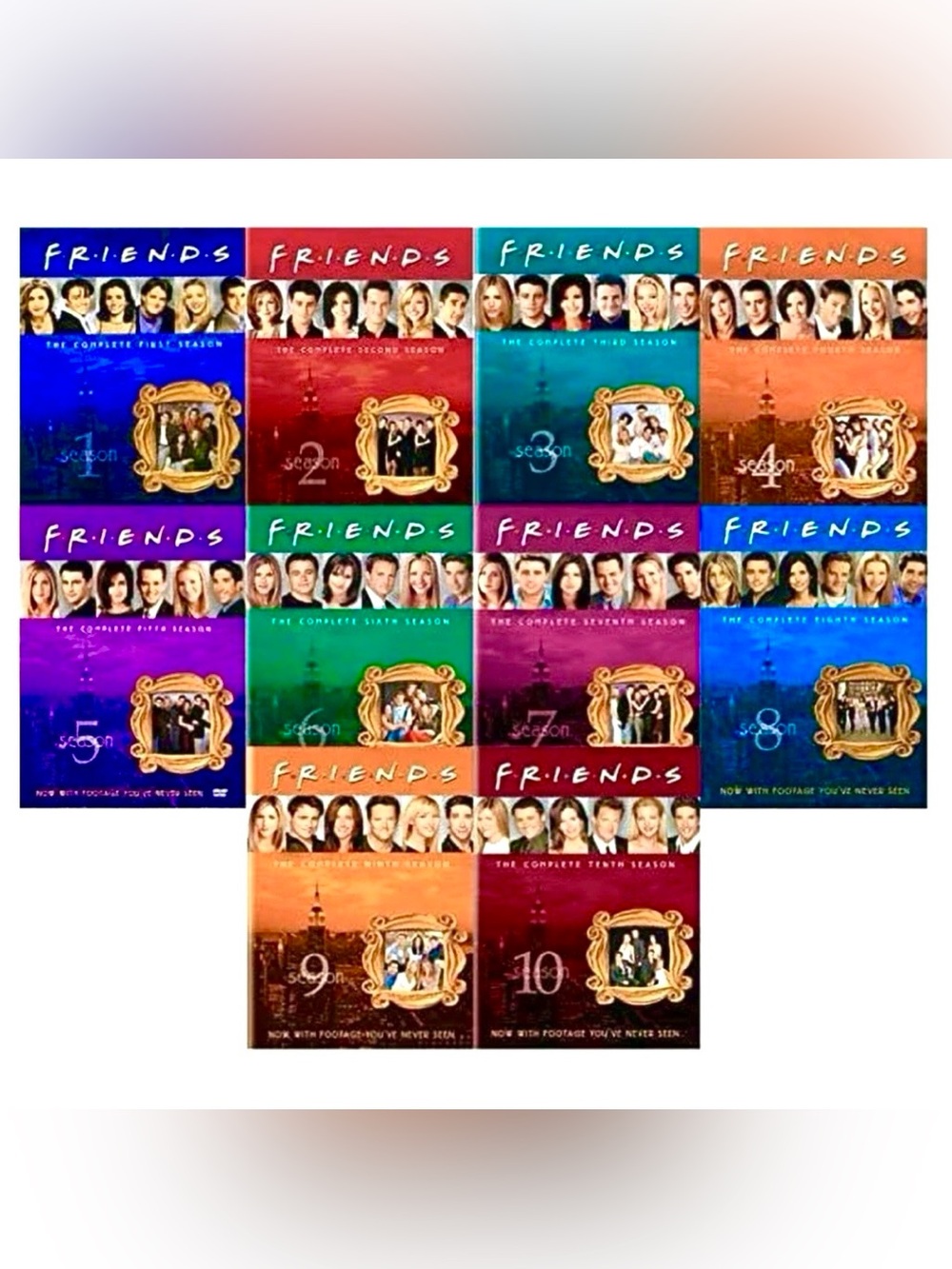 Friends: The Complete Series (DVD, 2004, 40-Disc Set)